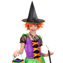 Detský čarodejnícky klobúk so stuhou